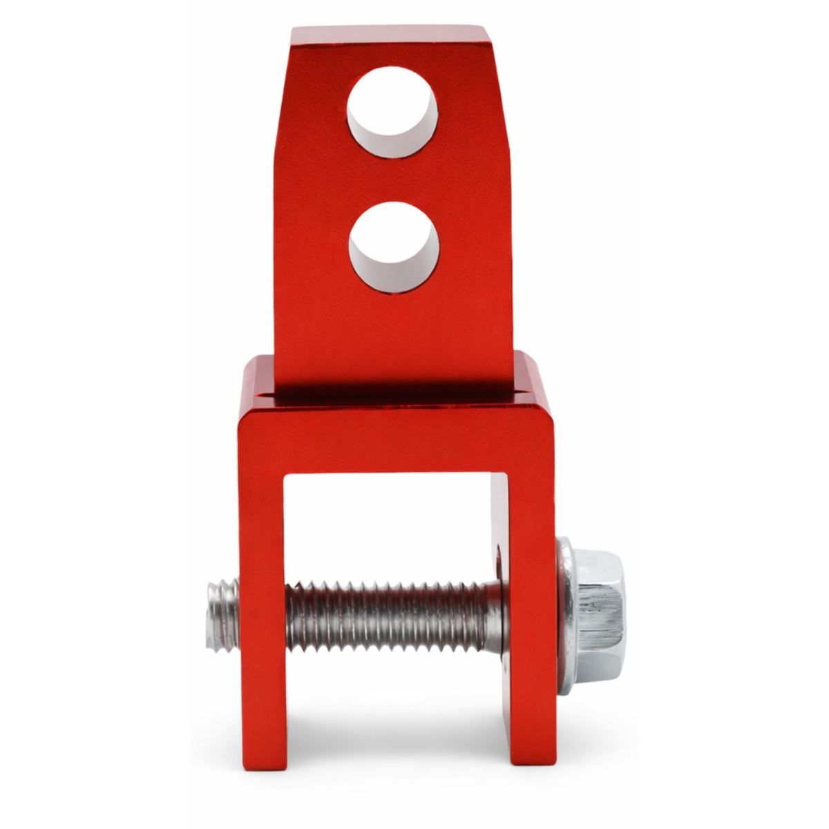 Adaptador elevador de amortiguador trasero para moto, aluminio CNC rojo