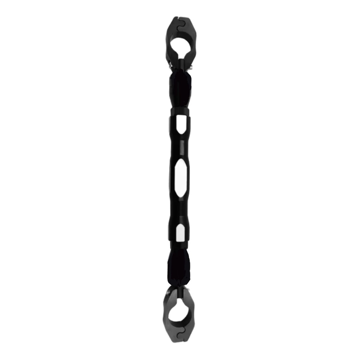 Barra estabilizadora de dirección ajustable para moto, aluminio de 31 a 36.5 cm
