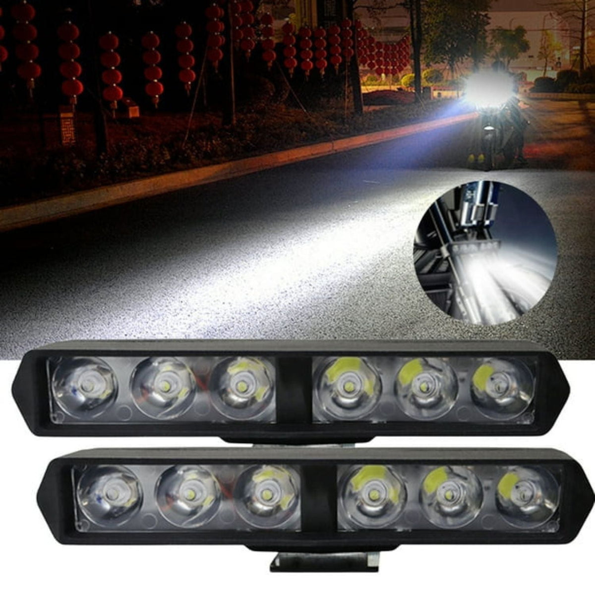 Barra de luz LED de 12V impermeable para moto MTC060 - foto 3