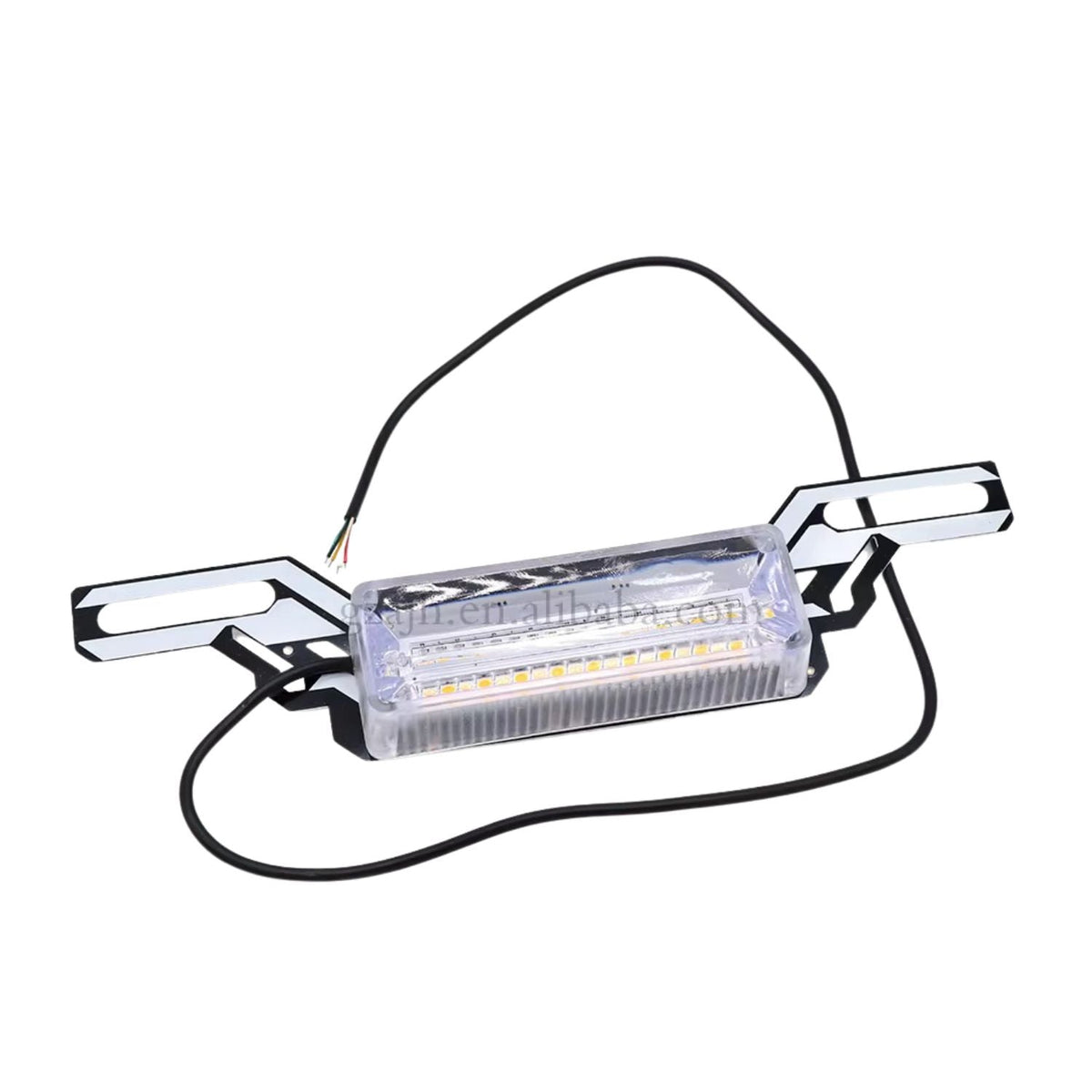 Luz LED de freno multicolor estilo fantasma para moto y scooter eléctrico - foto 2