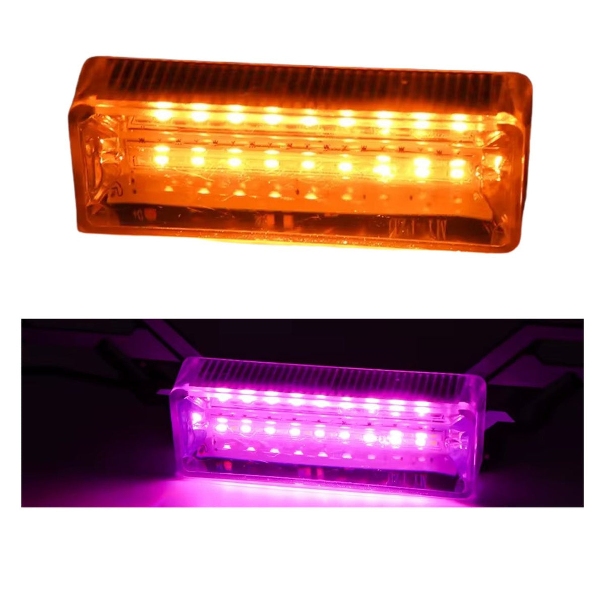 Luz LED de freno multicolor estilo fantasma para moto y scooter eléctrico - foto 4