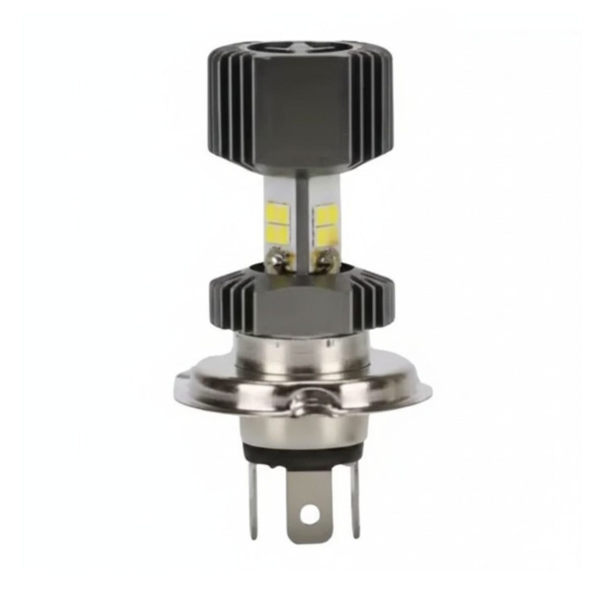Foco LED tipo proyector con disipador de aluminio para moto y auto