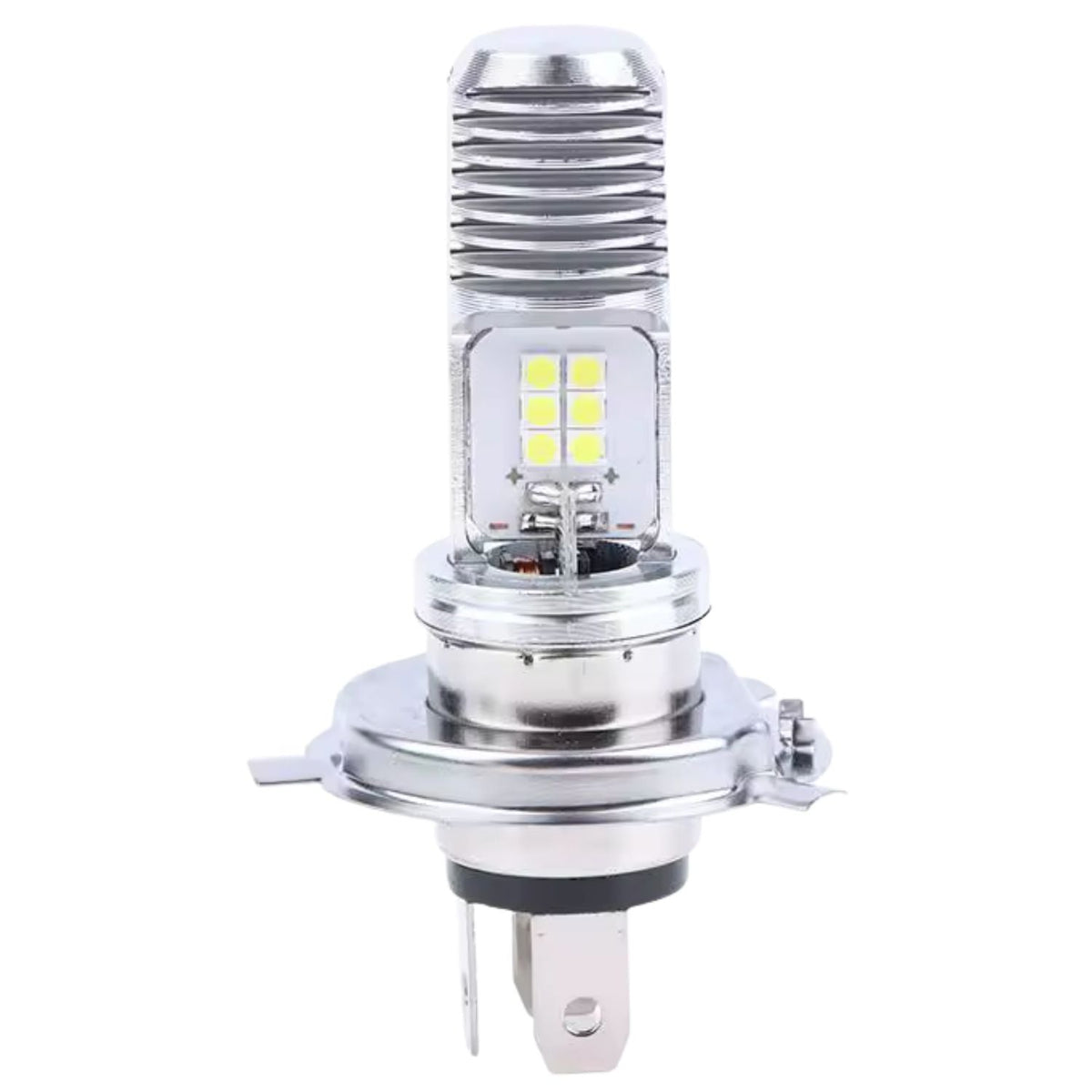 Foco LED H4 alta y baja para faro de moto, de reemplazo directo