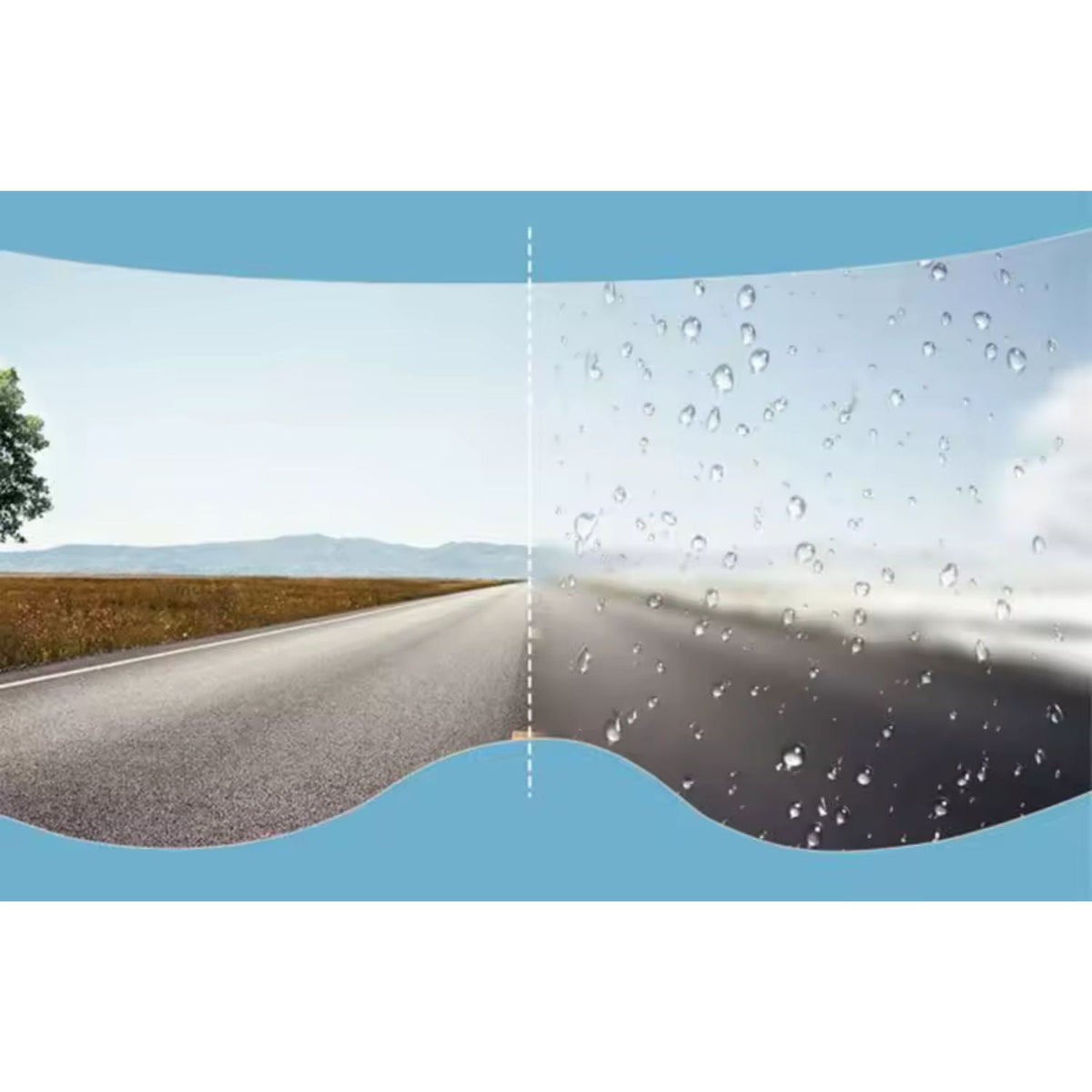 Película antifog transparente universal para visor de casco de moto - foto 4