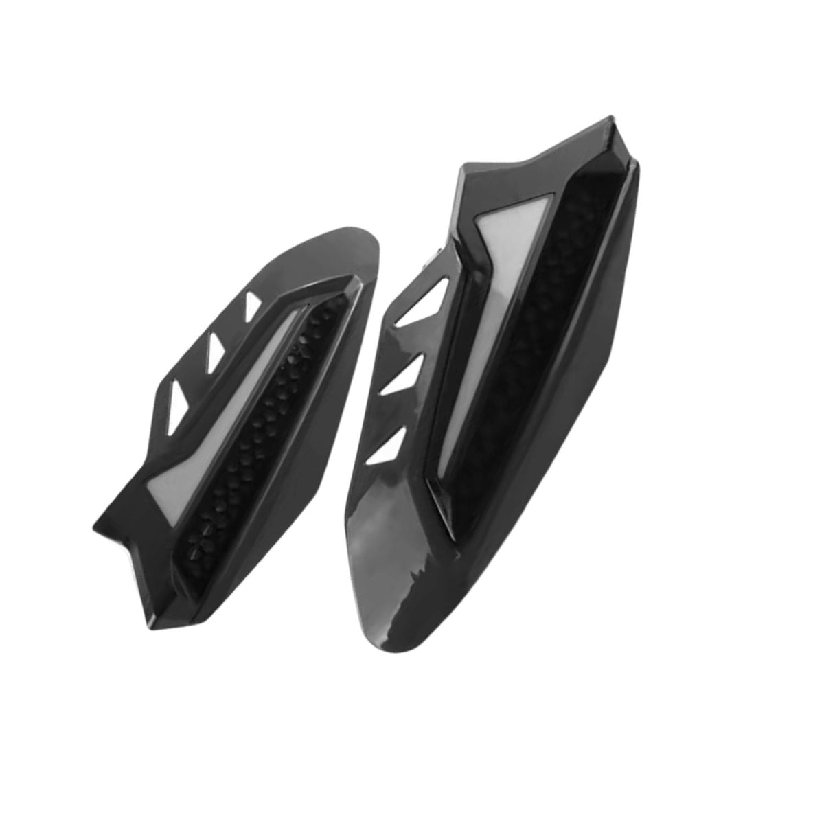 Guardamanos aerodinámicos racing con ventilación para moto