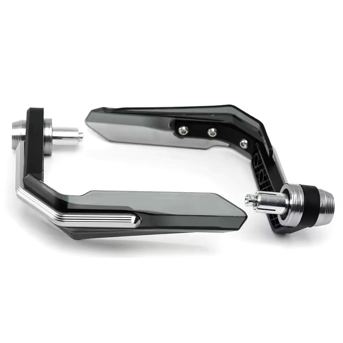 Cubremanos universales para moto contra viento y lluvia, par negro