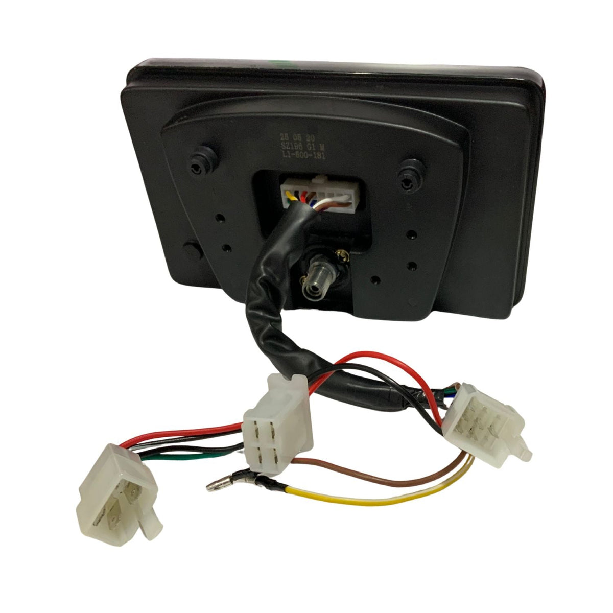 Tablero digital LCD universal para moto con velocidad, RPM y marcha - foto 4