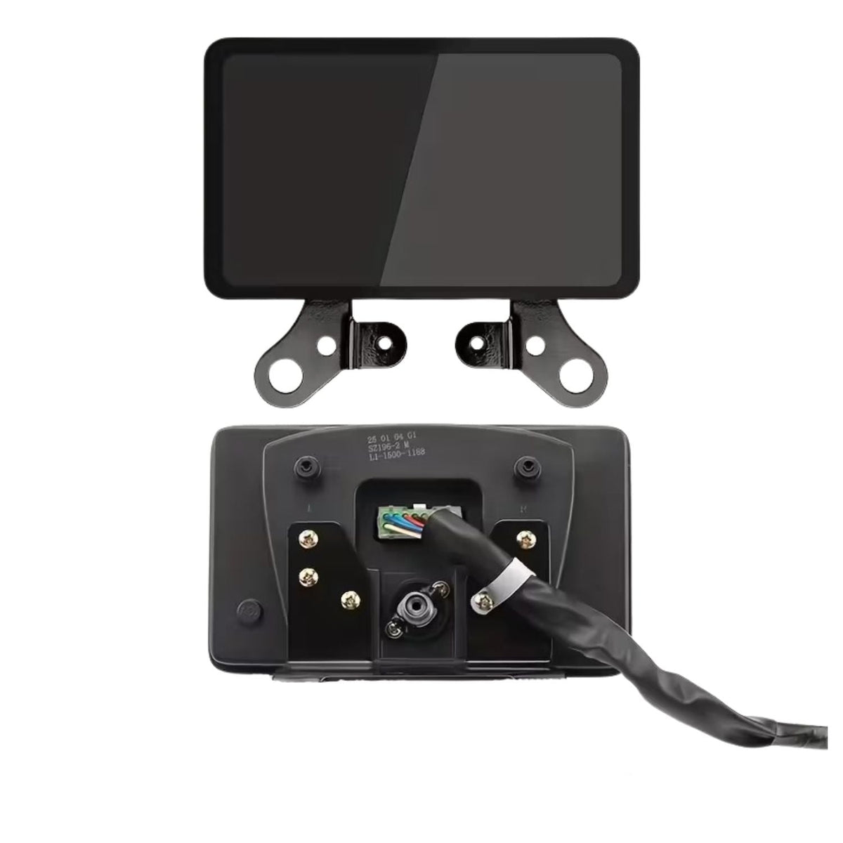 Tablero digital LCD universal para moto con velocidad, RPM y marcha - foto 5