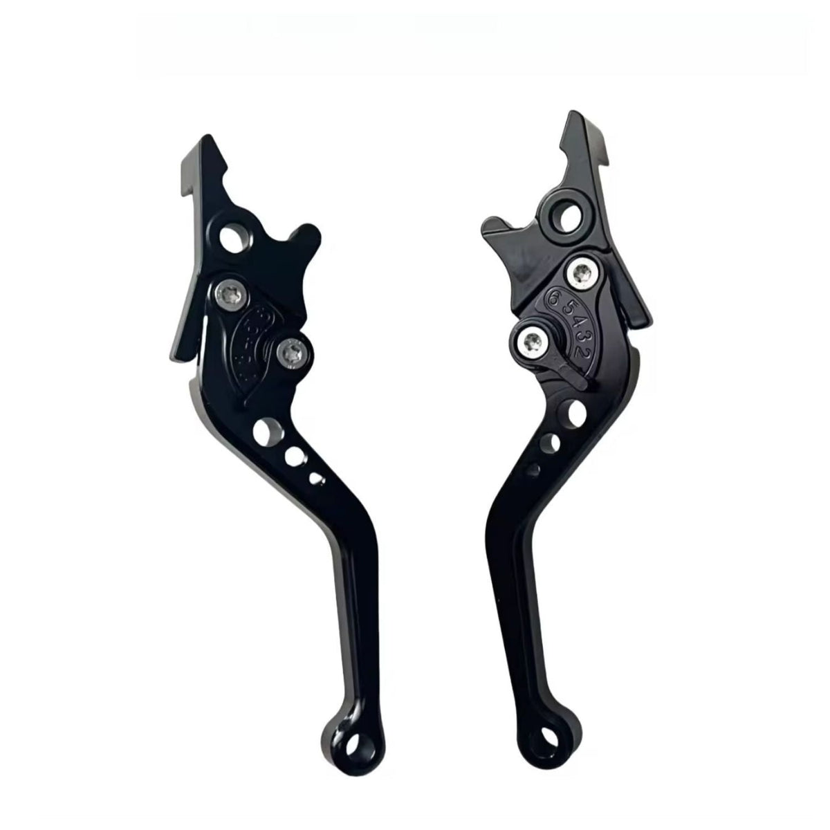 Maneta de freno universal con luz LED integrada y cableado para moto