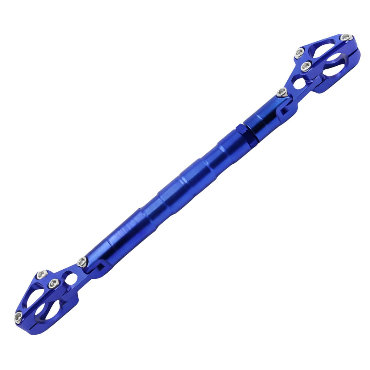 Barra estabilizadora de aluminio CNC para manillar de moto, anodizada