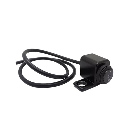 Interruptor rocker on/off impermeable para manillar de moto con cableado