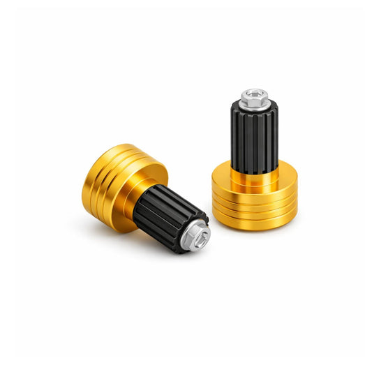 Par de contrapesos slider para manubrio de moto, aluminio CNC