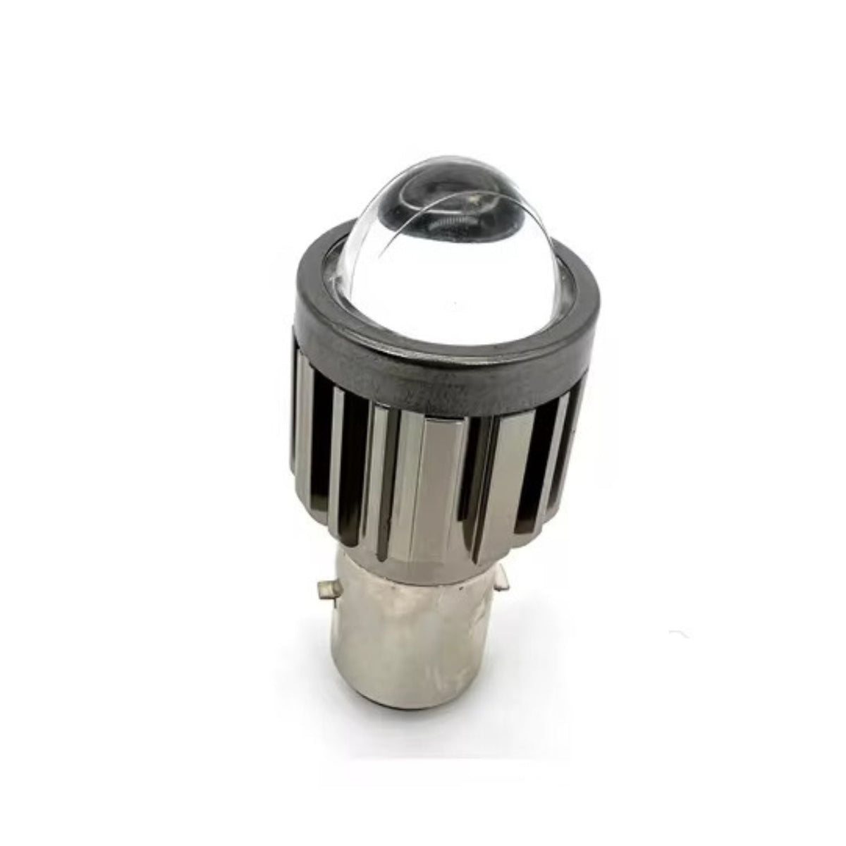 Foco LED proyector fisheye para moto y auto, 12 a 80 V, luz blanca y ámbar