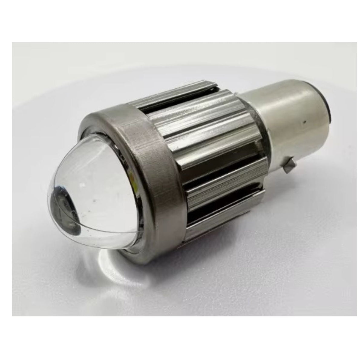 Foco LED proyector fisheye para moto y auto, 12 a 80 V, luz blanca y ámbar - foto 2