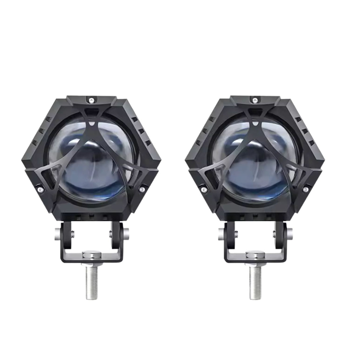 Par de faros LED auxiliares off road de 220 W para moto y 4x4