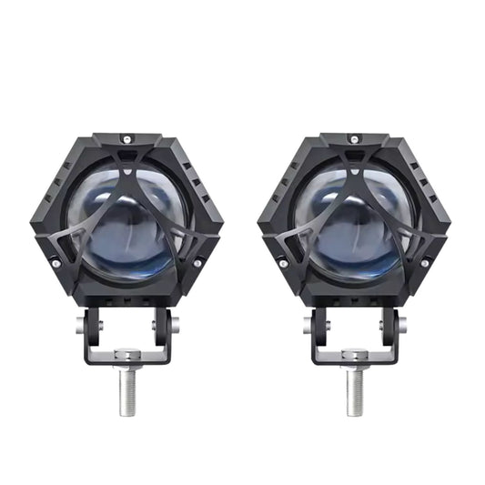 Par de faros LED auxiliares off road de 220 W para moto y 4x4