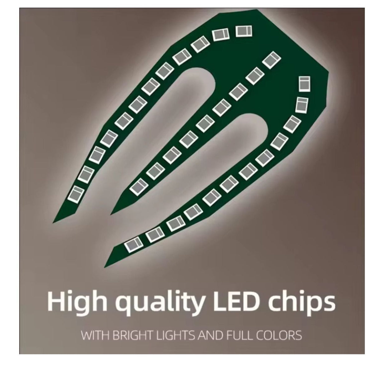 Par de direccionales LED premium con cuello de silicona y perno M10 - foto 3