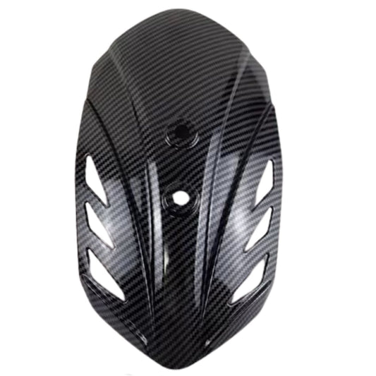 Salpicadera trasera estilo carbono para moto con soportes multicolor