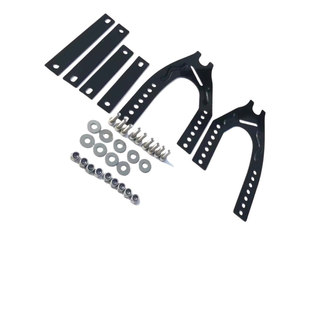 Kit de soportes ajustables para salpicadera de moto o scooter - foto 2