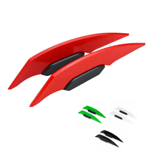 Alerón aerodinámico adhesivo para moto o casco, universal en 4 colores