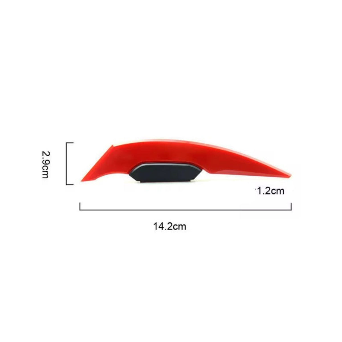 Alerón aerodinámico adhesivo para moto o casco, universal en 4 colores - foto 6