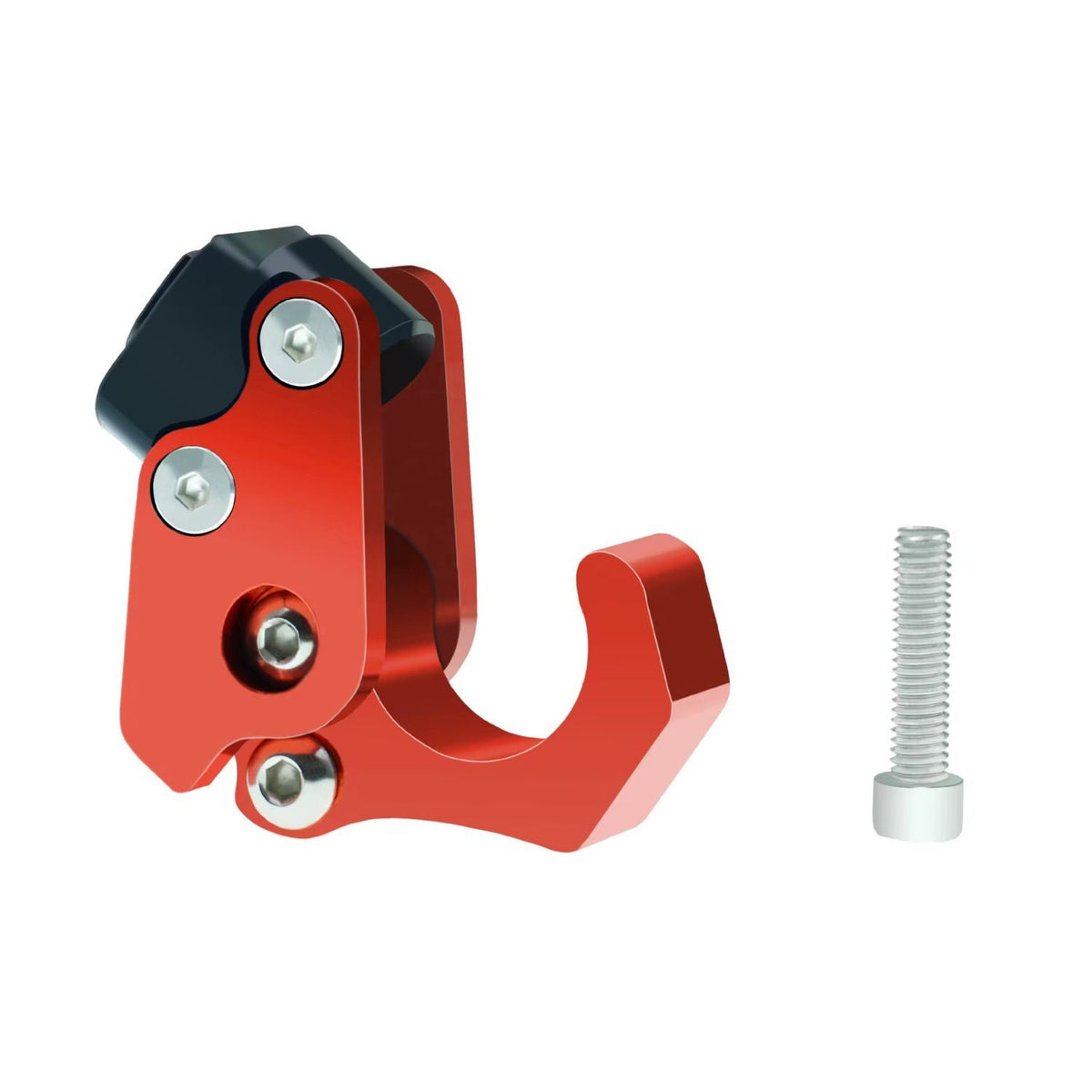 Gancho porta casco de aluminio CNC para moto, scooter y bicicleta - foto 6