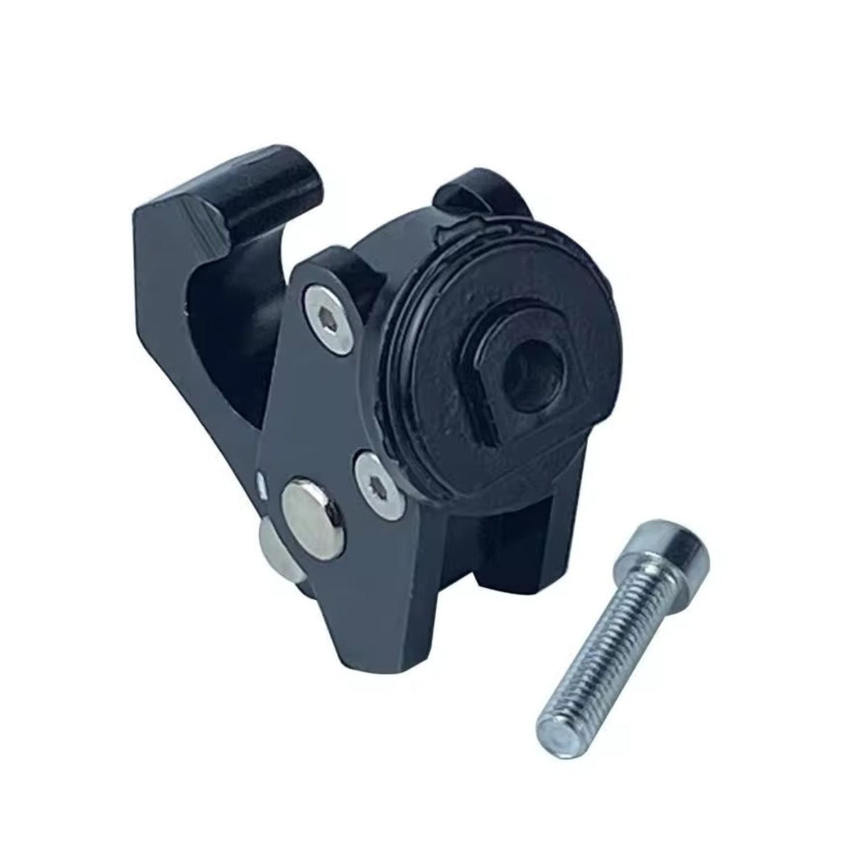 Gancho porta casco de aluminio CNC para moto, scooter y bicicleta