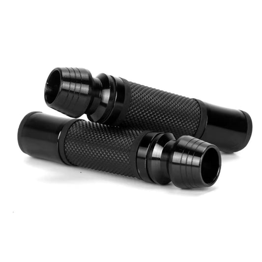 Puños universales para moto de aluminio CNC con textura de diamante