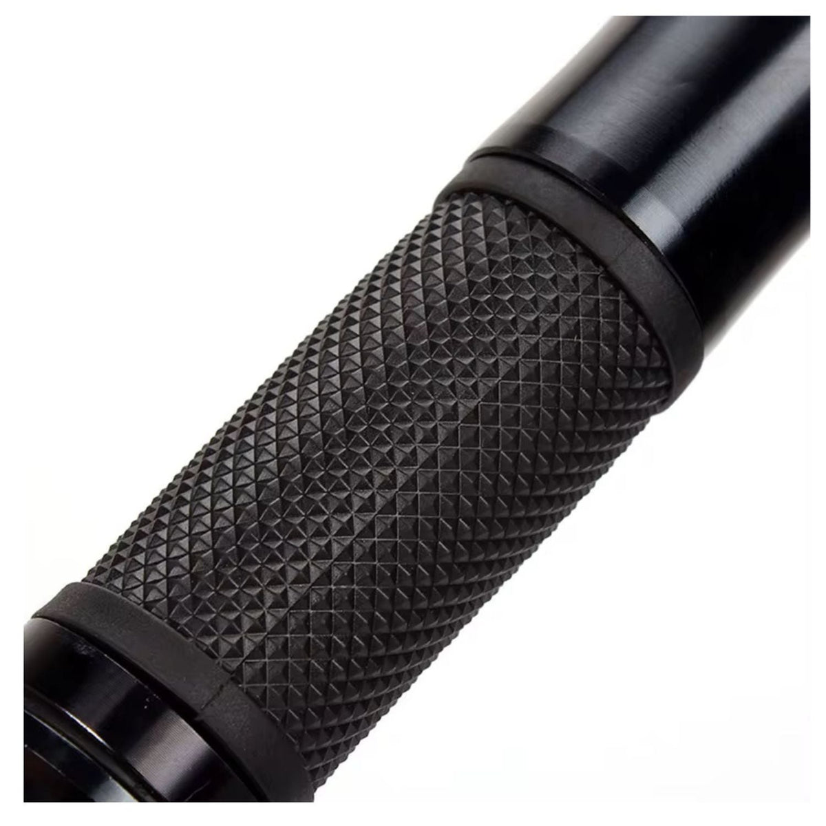 Puños universales para moto de aluminio CNC con textura de diamante - foto 2
