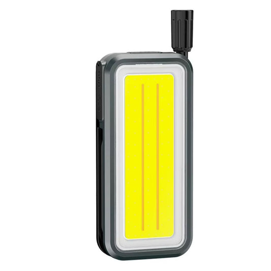 Lámpara de trabajo LED con cuello flexible, imán, gancho y power bank (MTYX125)