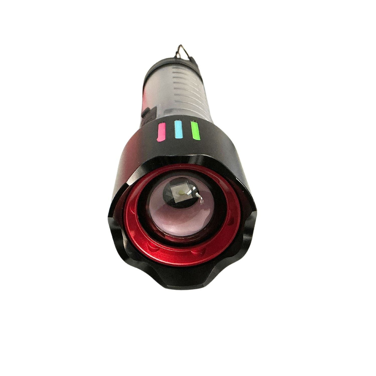Linterna de mano impermeable de 5 pasos con rompe vidrios MTYX9 - foto 2