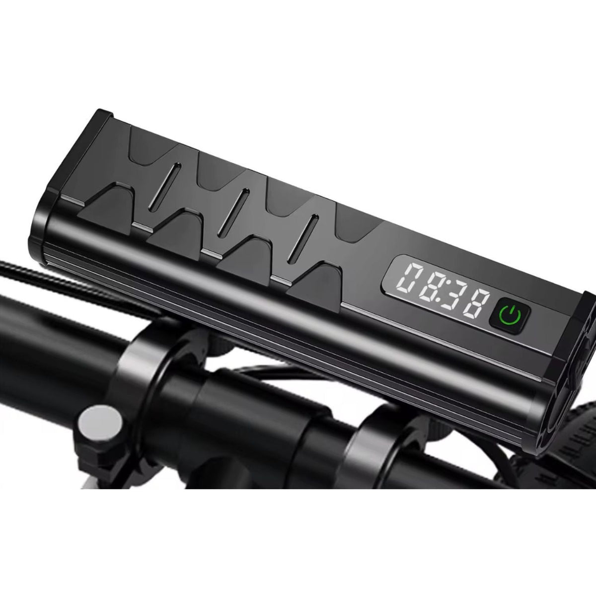 Lámpara de barra de 6 LEDs para bici y moto con modo SOS y carga USB-C - foto 2