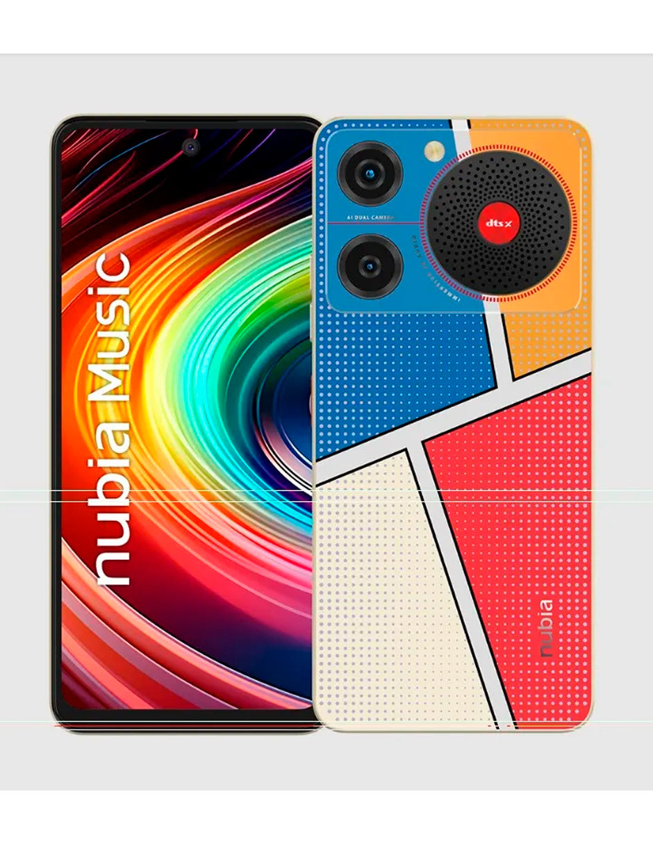 Smartphone Music Dual SIM 128 GB Azul 4 GB RAM, nuevo y desbloqueado
