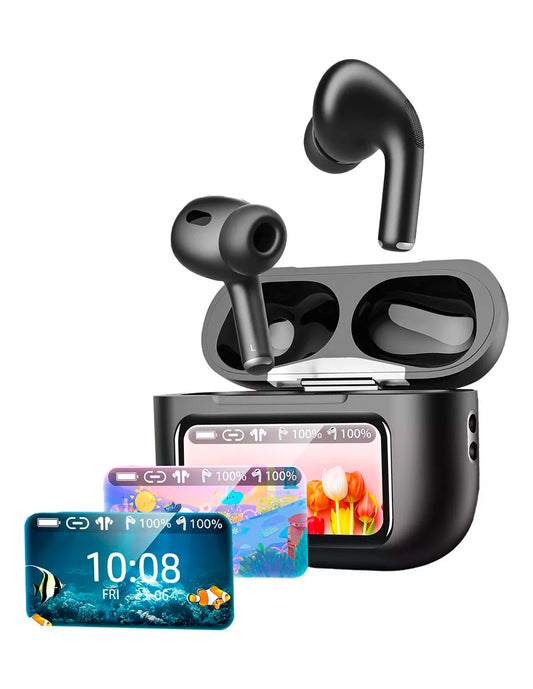 Audífonos MXF Petukita Box Con Pantalla Táctil Lcd Con Control