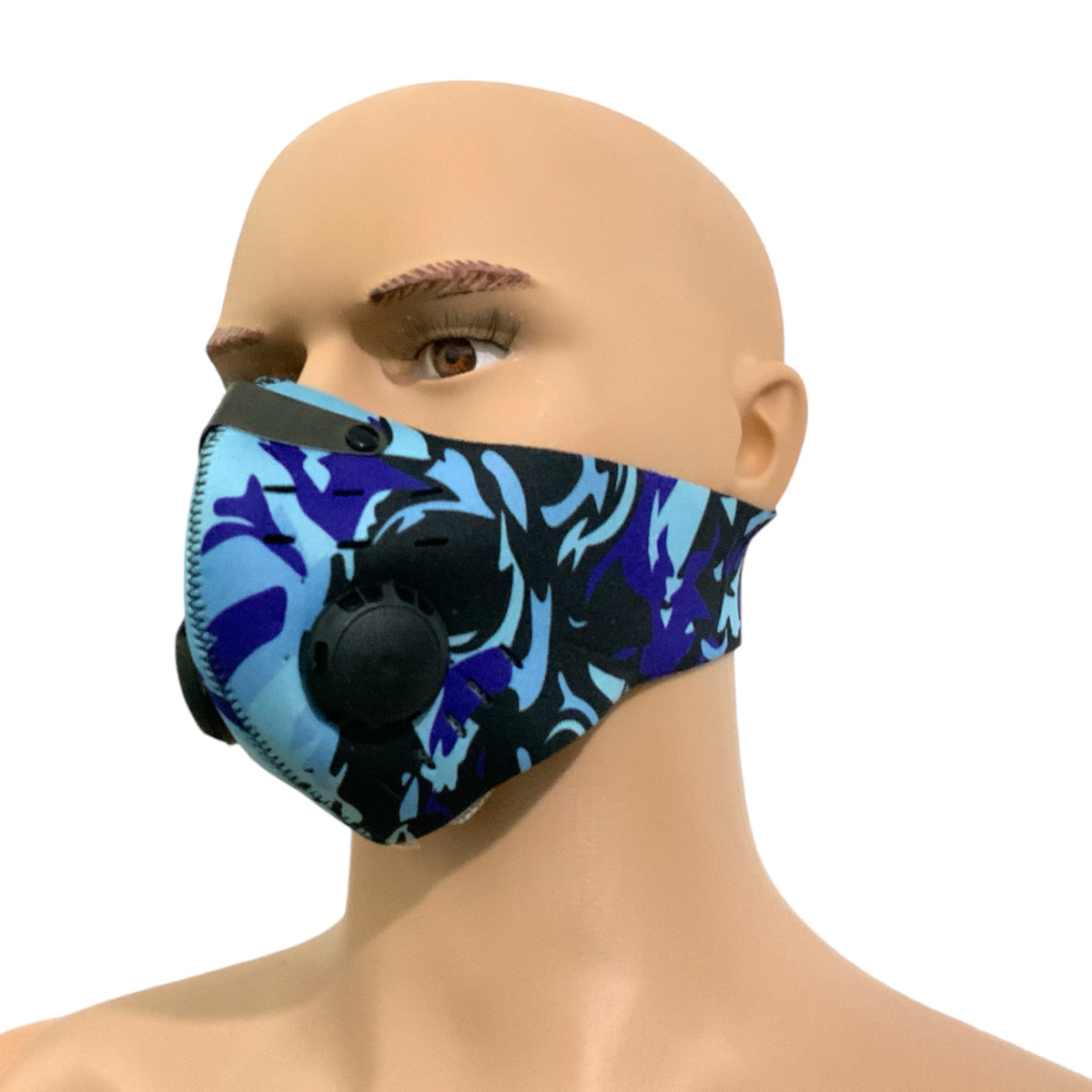 Máscara antipolución MZ-008, en azul o gris