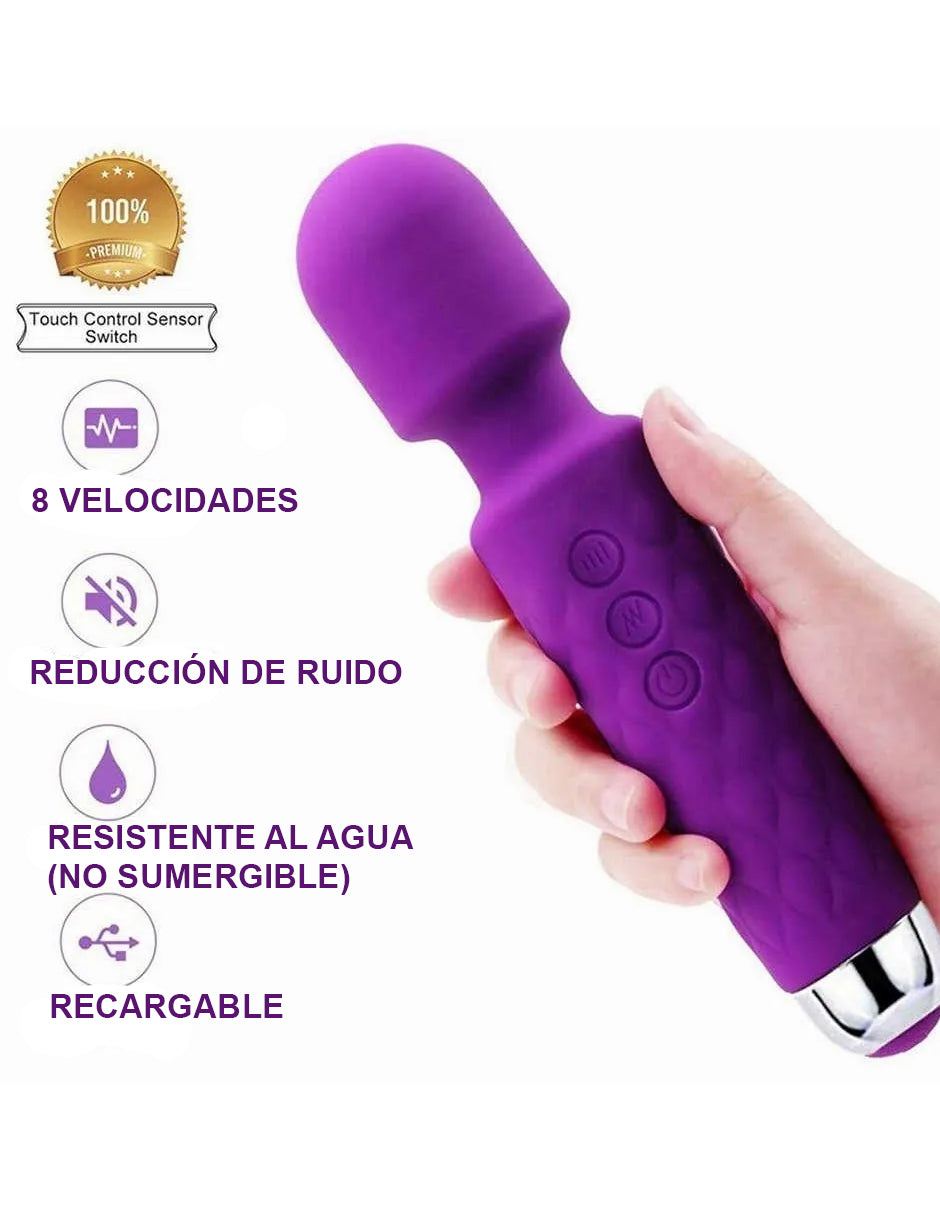 Masajeador Recargable Petukita Box De Vibrador De Modo 20 Punto