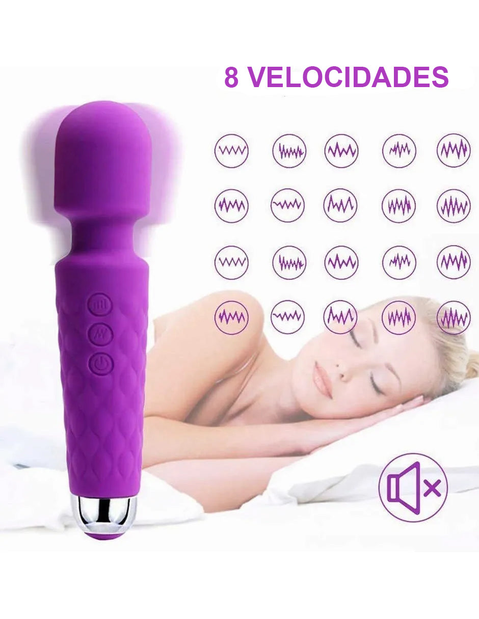 Masajeador Recargable Petukita Box De Vibrador De Modo 20 Punto