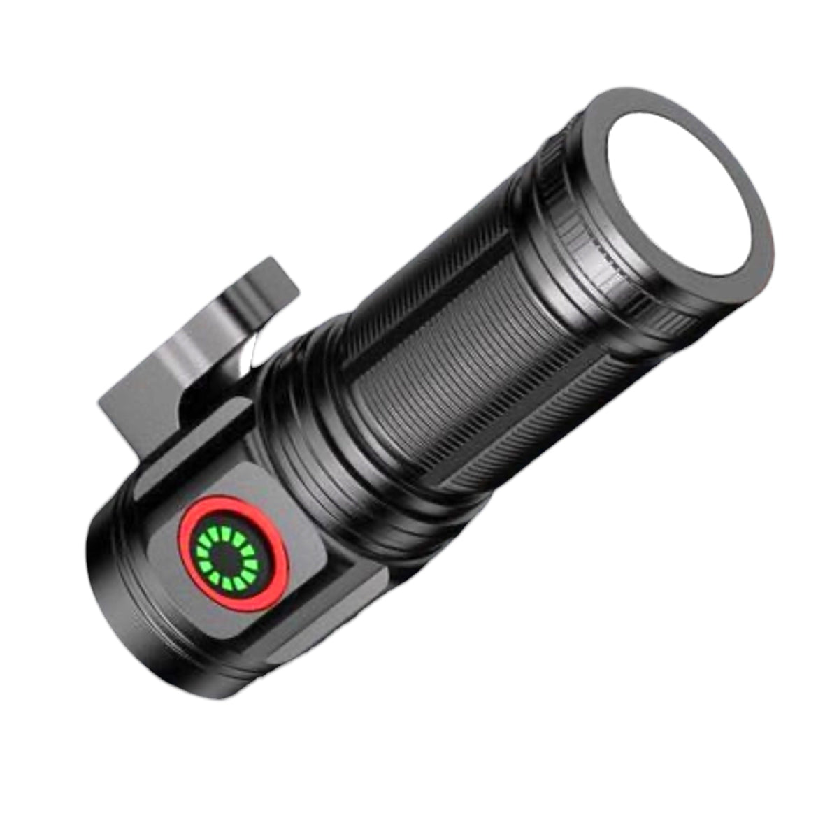 Mini linterna USB con corta soga, imán y rompe vidrios - foto 12