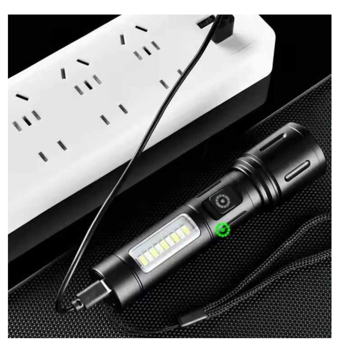 Mini lámpara LED recargable USB de 5 modos con zoom y caja NGSD134 - foto 5