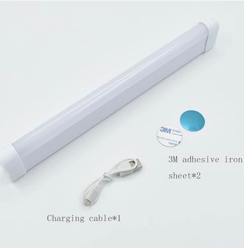 Tubo de luz LED blanca portátil para camping
