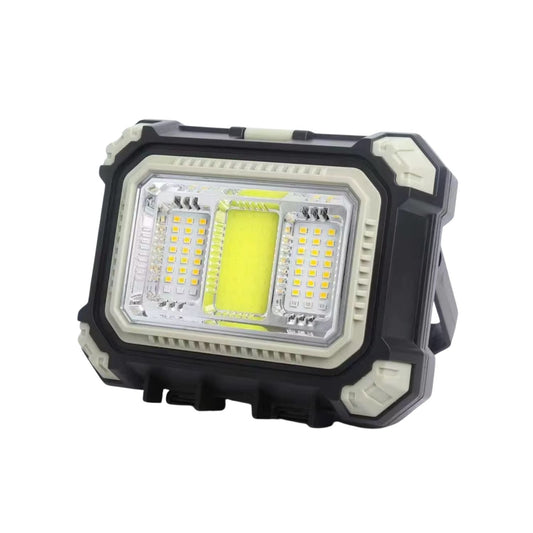 Reflector LED solar 3 en 1 recargable con power bank y kit de herramientas