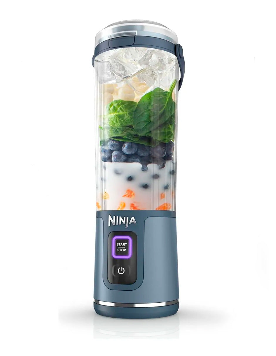 Licuadora portátil Ninja BC151 con USB azul