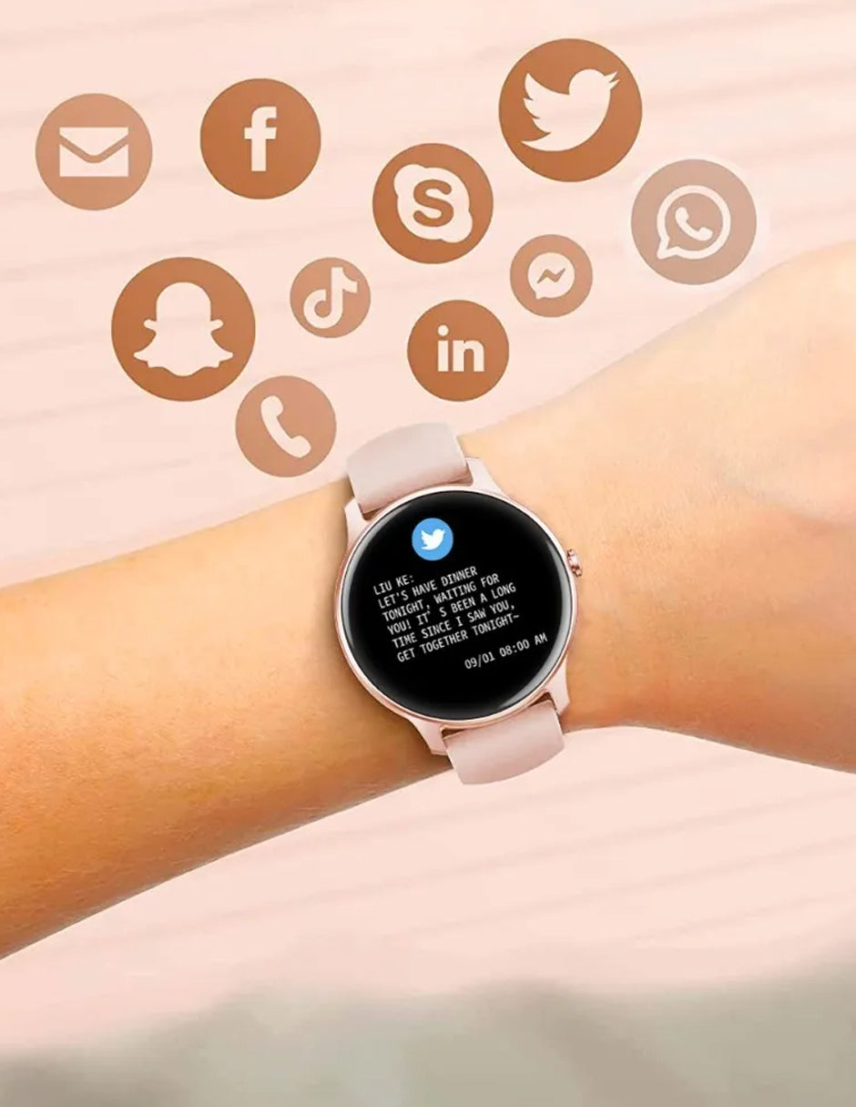 Reloj Inteligente Nk08 Petukita Box Unisex con Pantalla HD