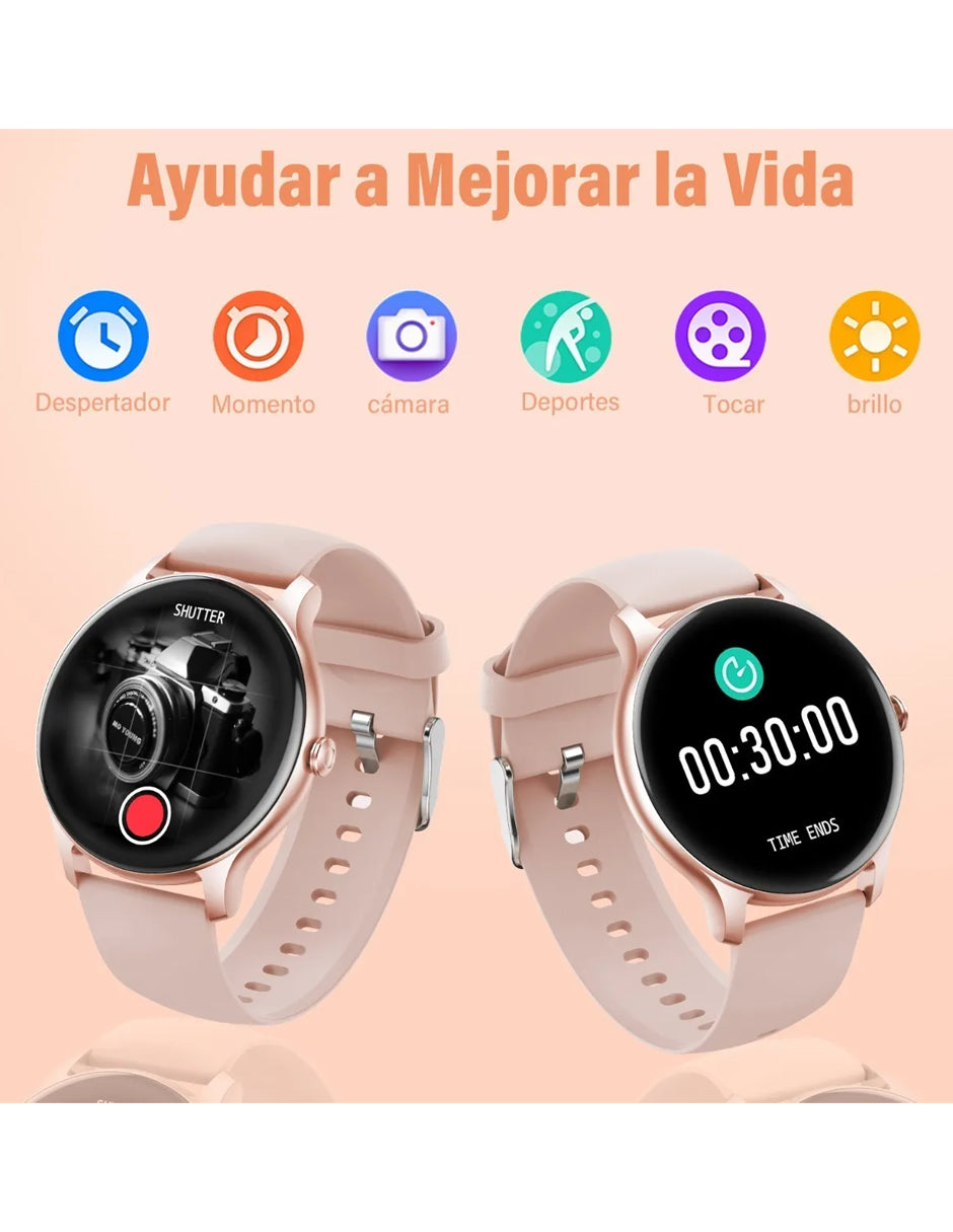 Reloj Inteligente Nk08 Petukita Box Unisex con Pantalla HD