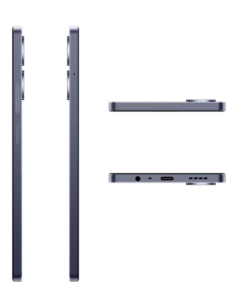 SmartPhone Note 60 4gb Ram / 128 gb / 32mp Cámara 5000 mah con Ip64 Negro