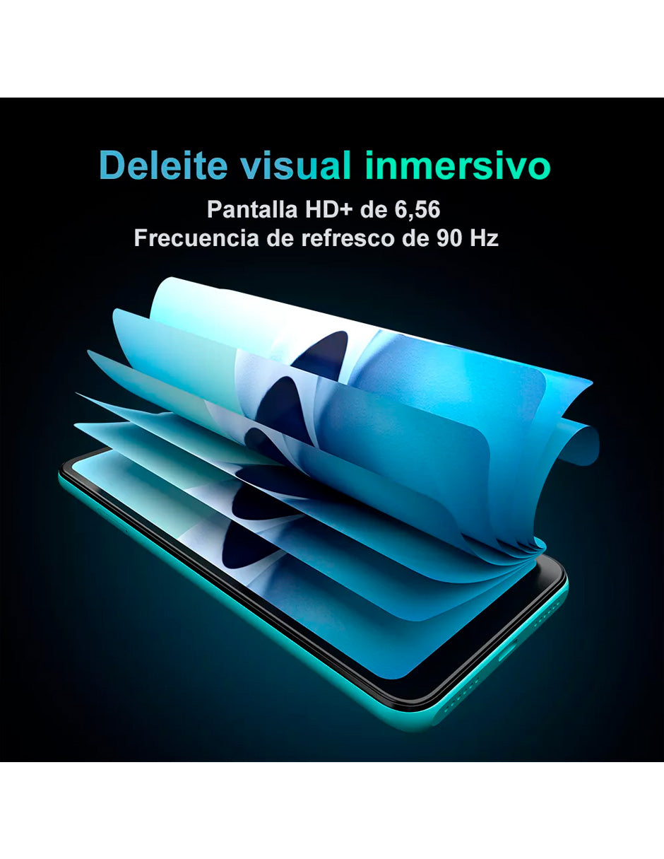 SmartPhone Note 21 Dual SIM 128 GB Verde 6 GB RAM Turquesa
