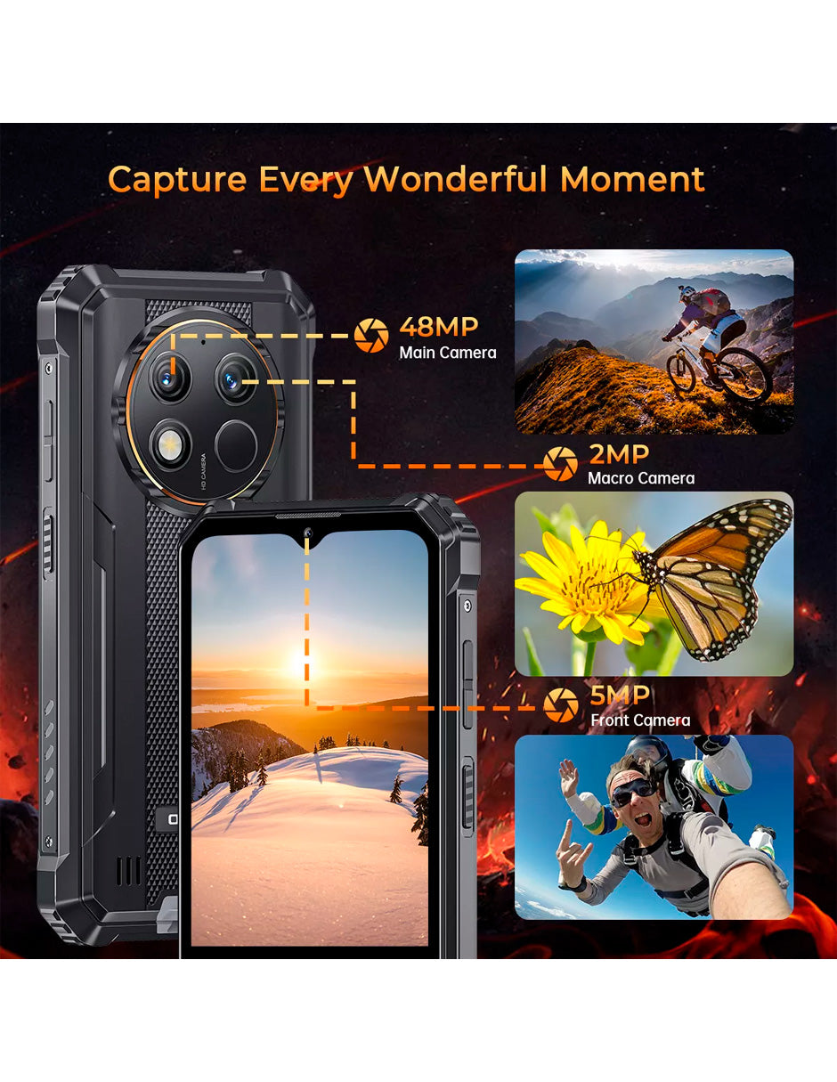 SmartPhone Oukitel G1 Dual Sim 256 Gb 10600mah Impermeable Naranja