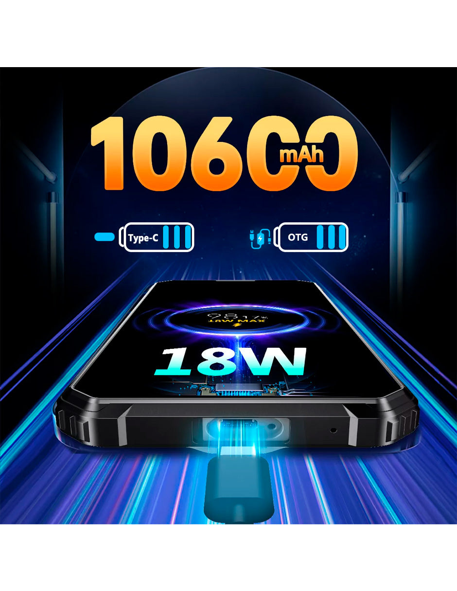 SmartPhone Oukitel G1 Dual Sim 256 Gb 10600mah Impermeable Verde
