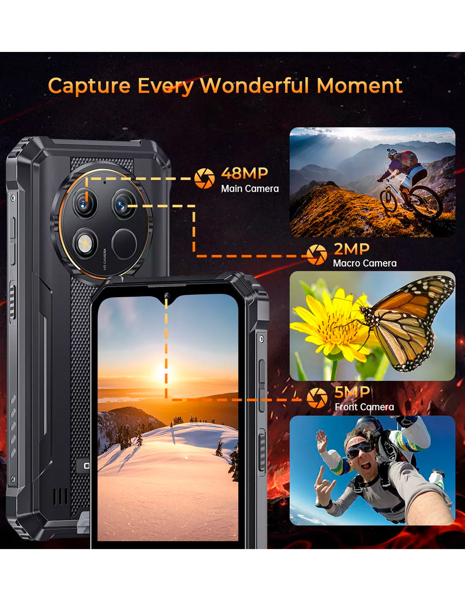 SmartPhone Oukitel G1 Dual Sim 256 Gb 10600mah Impermeable Verde