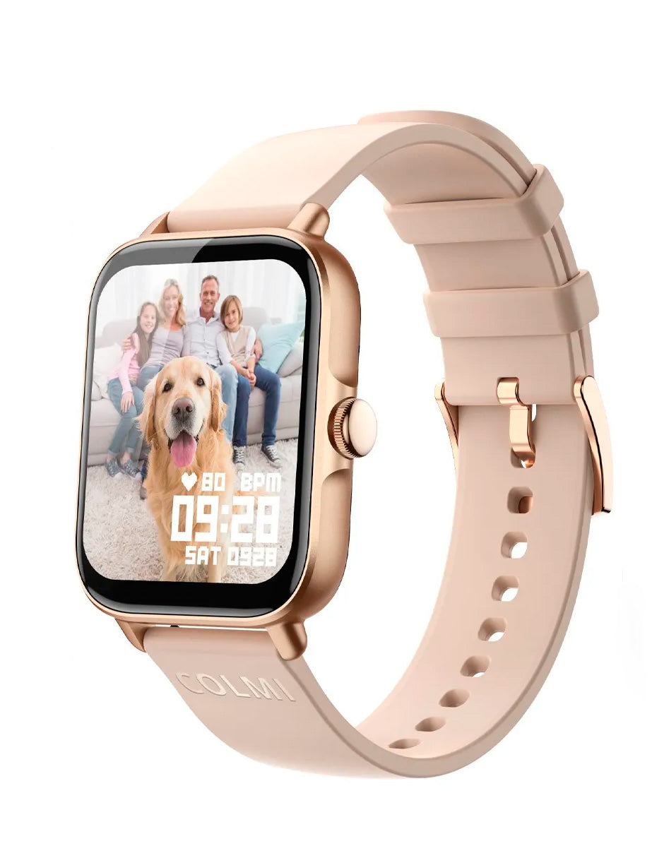 Smartwat P28 Compatible con Android e IOS con Llamada DORADO